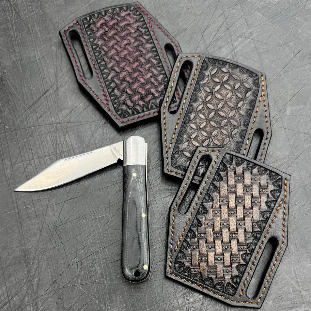 pocket knife sheath, hunting knife sheath, EDC knife sheath