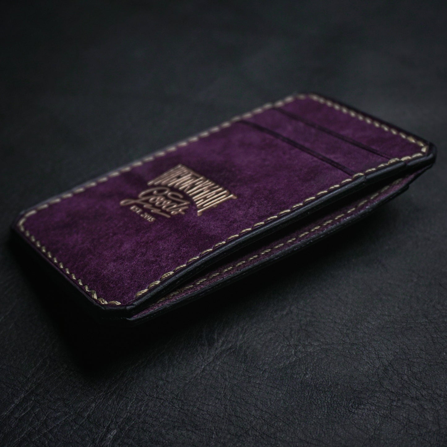 5 Pocket Vertical Cardholder - Violet Pueblo