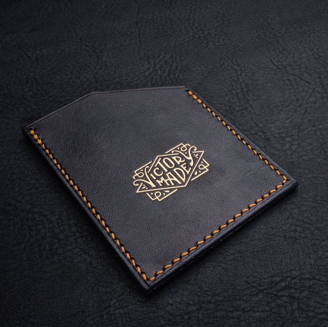 Vertical Card Holder W/ Money Clip - Victorymade Goods
