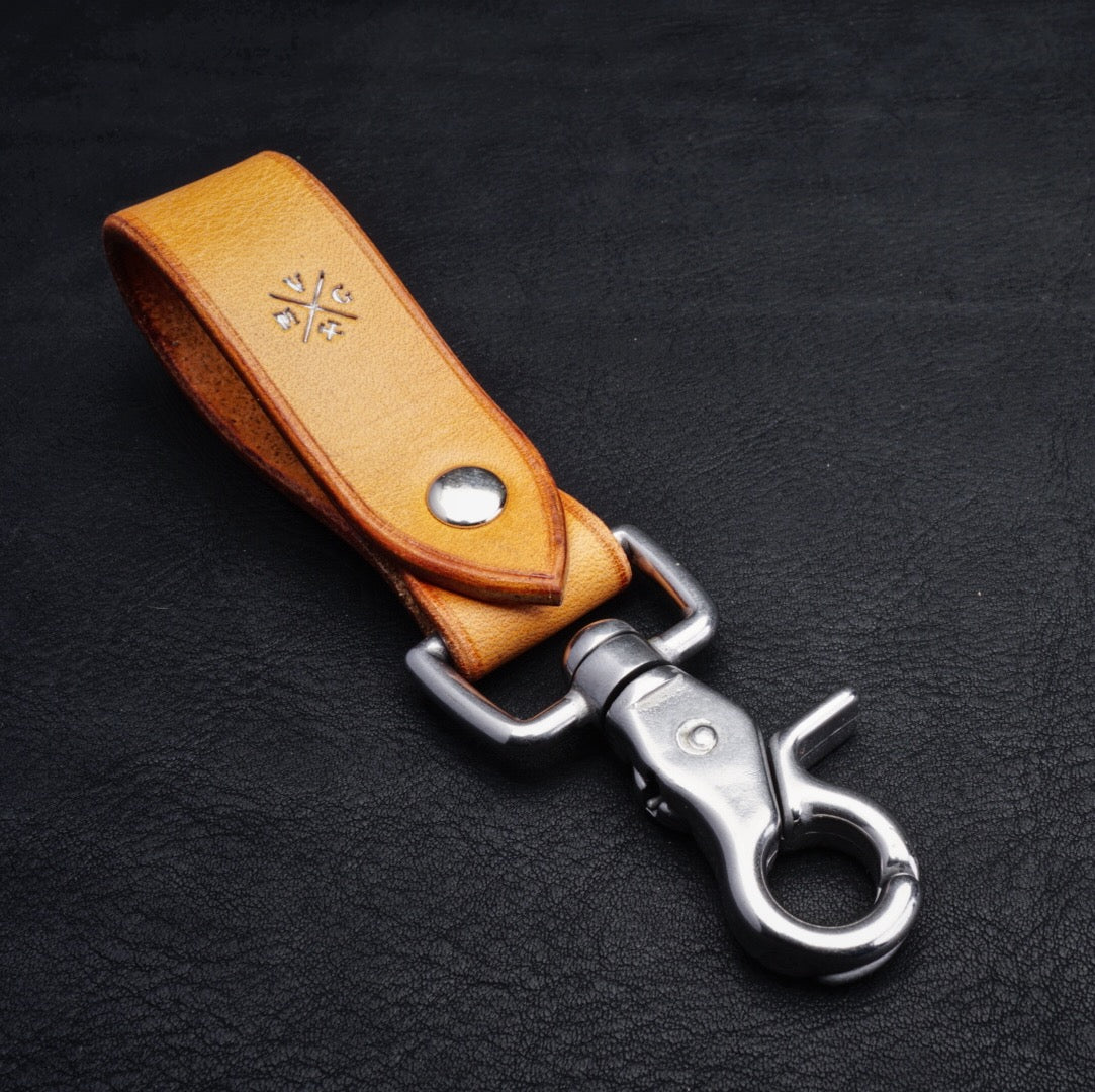 Vmg English Bridle Keyfob - Russet - Victorymade Goods