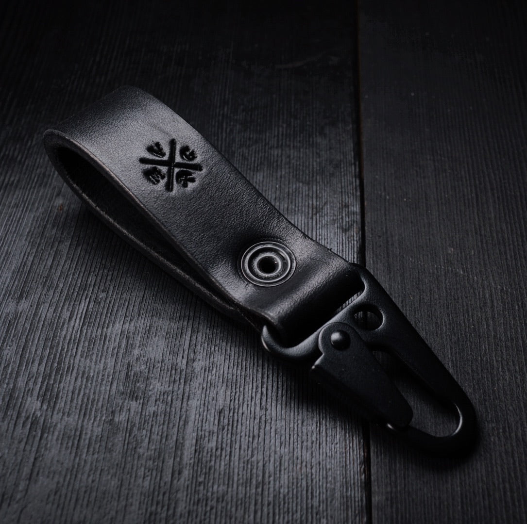 Expertly Crafted Leather Key Fob - Victorymade Goods