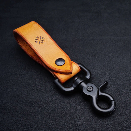 Vmg English Bridle Keyfob - Russet - Victorymade Goods