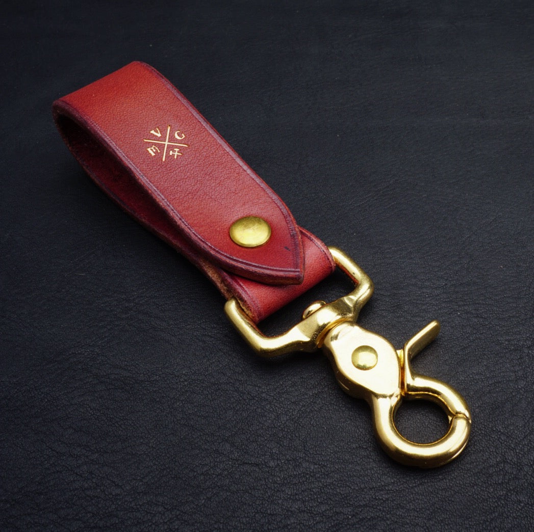 Vmg English Bridle Keyfob - Chestnut - Victorymade Goods