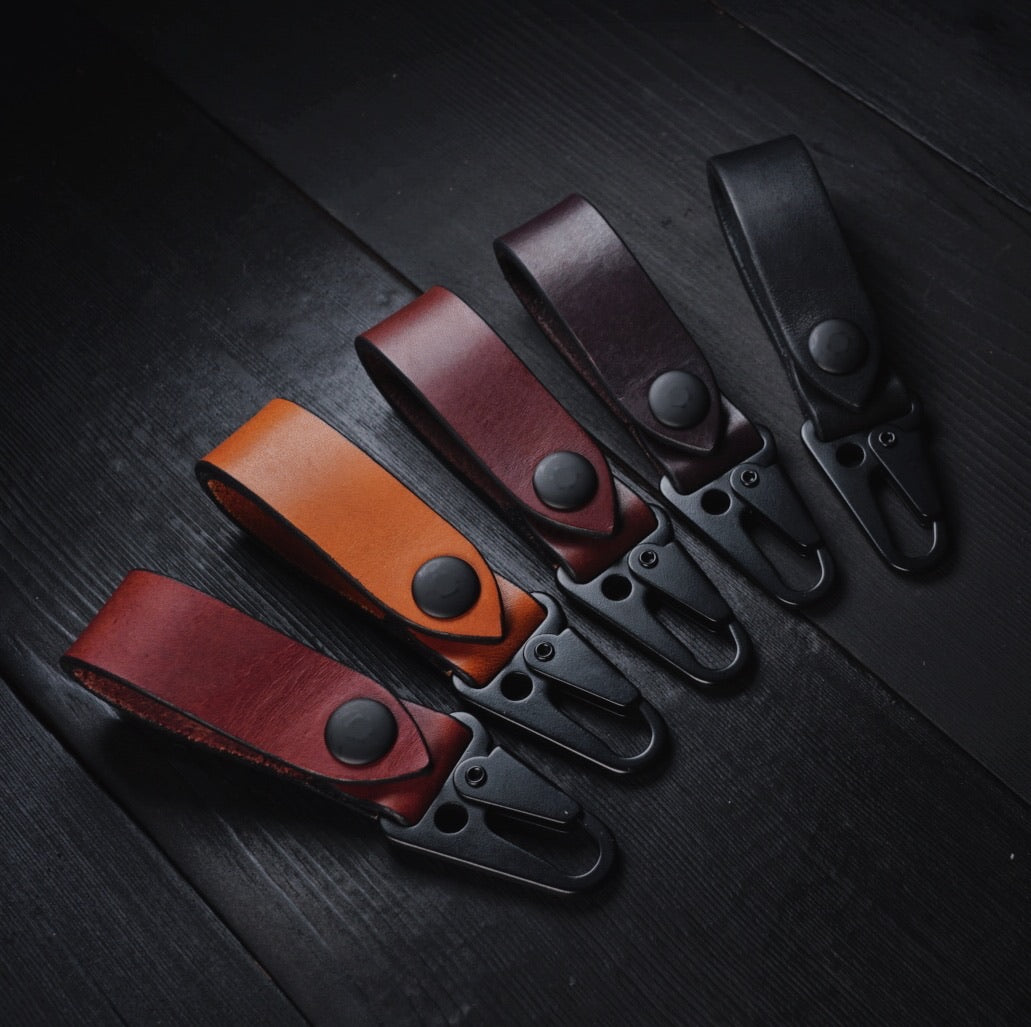 Expertly Crafted Leather Key Fob - Victorymade Goods