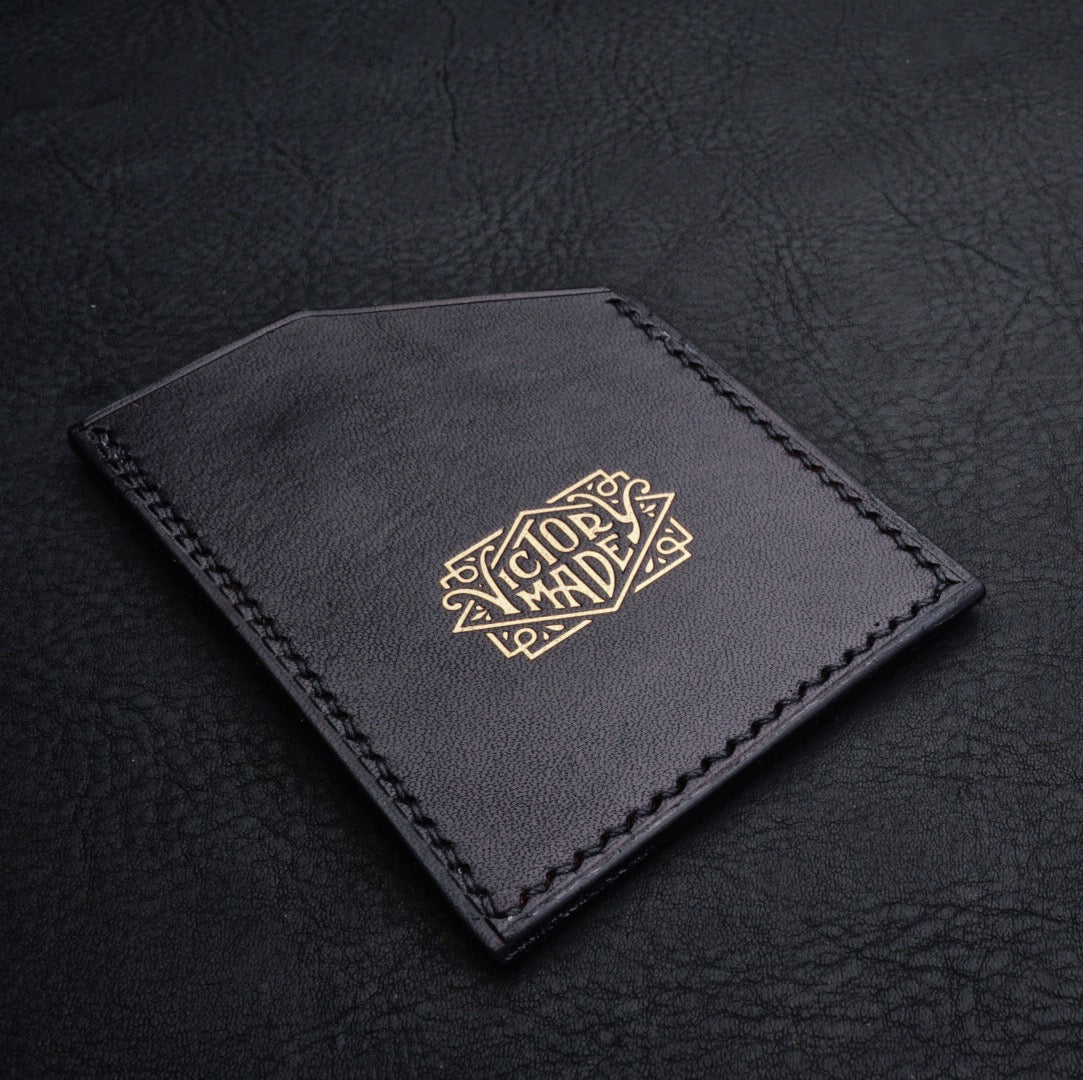 Vertical Card Holder W/ Money Clip - Victorymade Goods