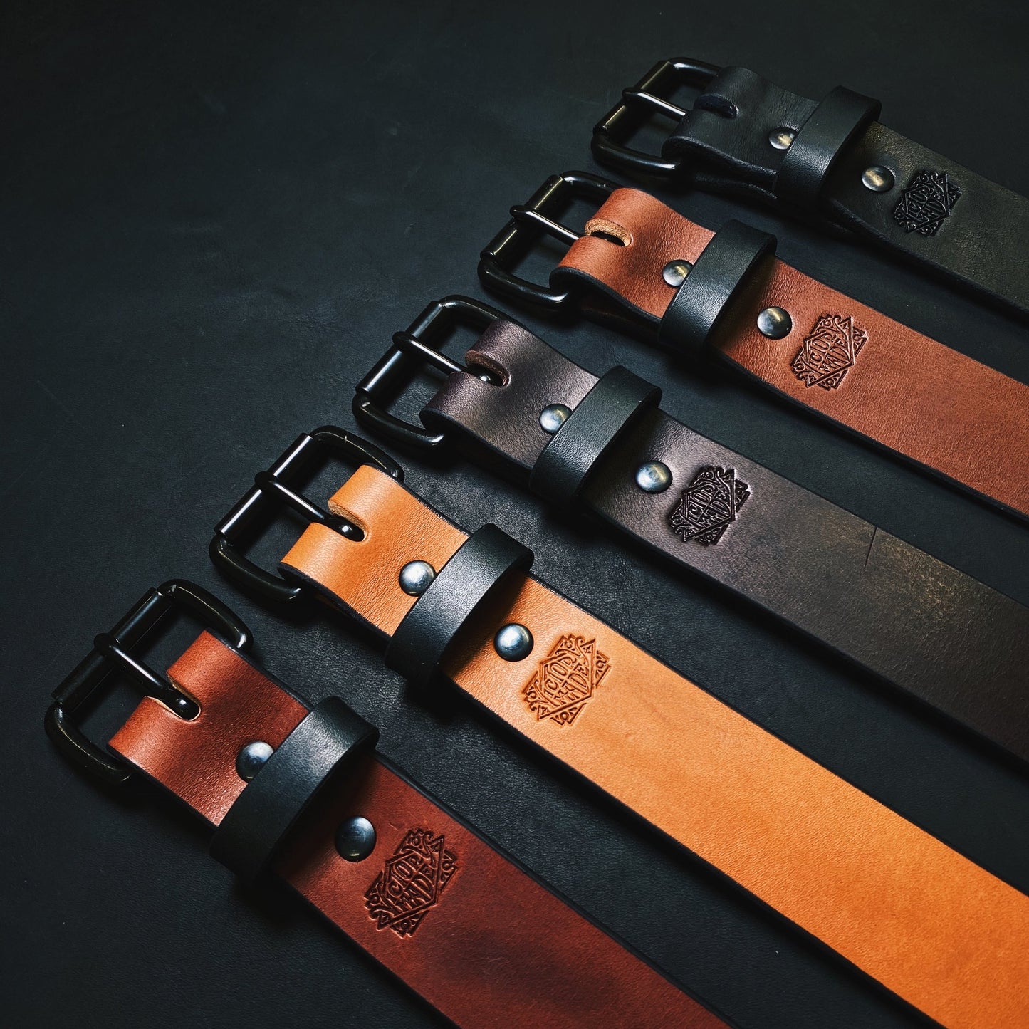 Expertly Crafted Leather Dog Collar - Victorymade Goods