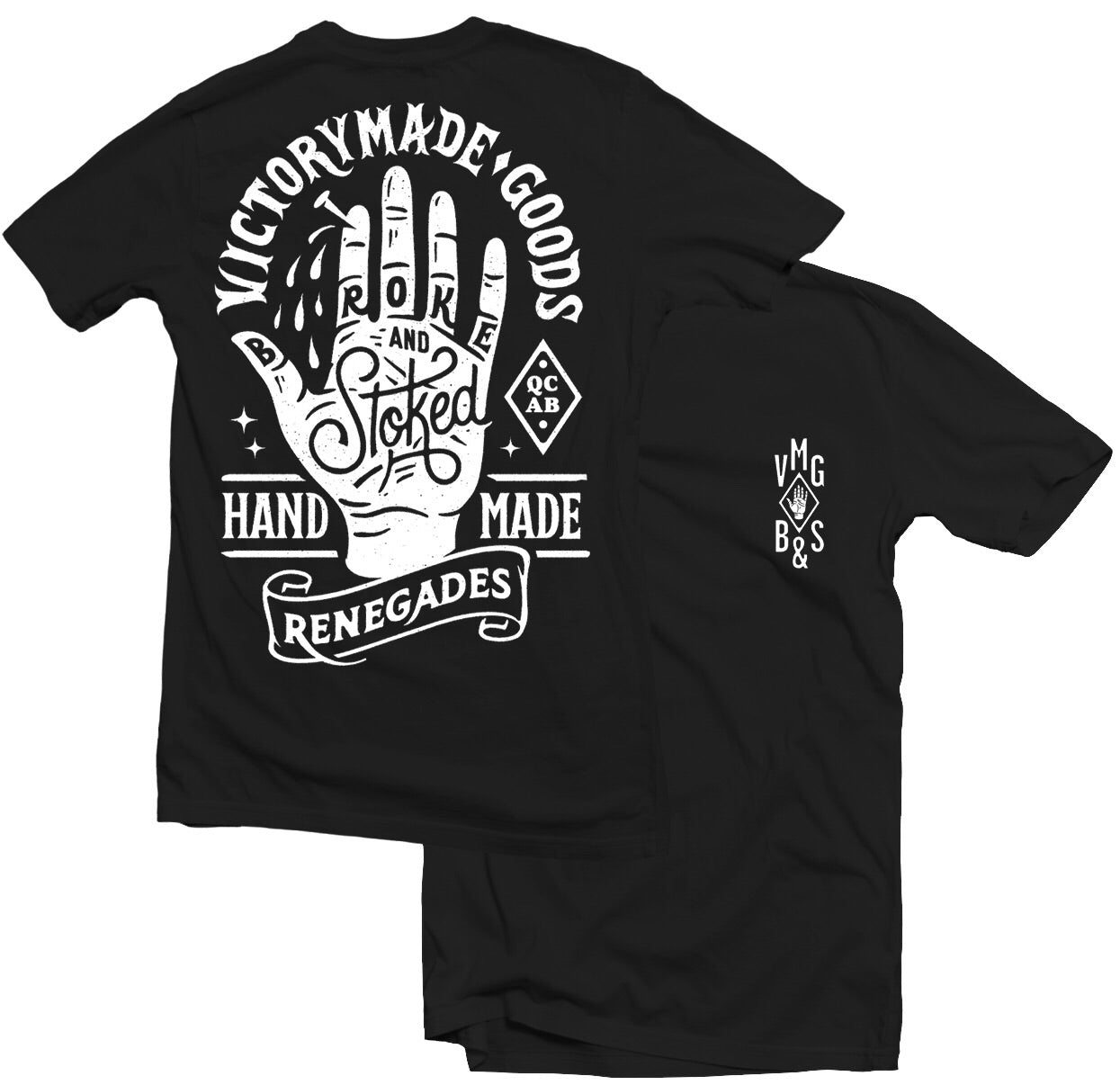 Handmade Renegades Collab Tee - Victorymade Goods
