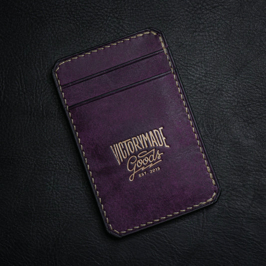 5 Pocket Vertical Cardholder - Violet Pueblo