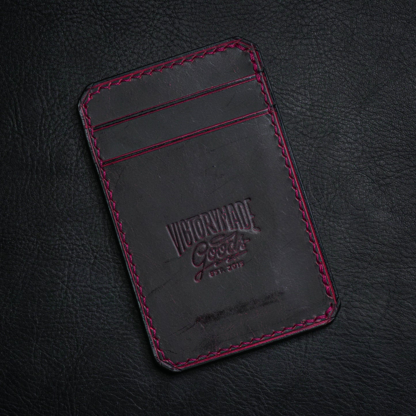 5 Pocket Vertical Cardholder - Red Ghost