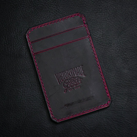 5 Pocket Vertical Cardholder - Red Ghost