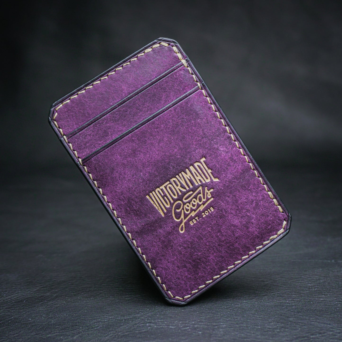 5 Pocket Vertical Cardholder - Violet Pueblo