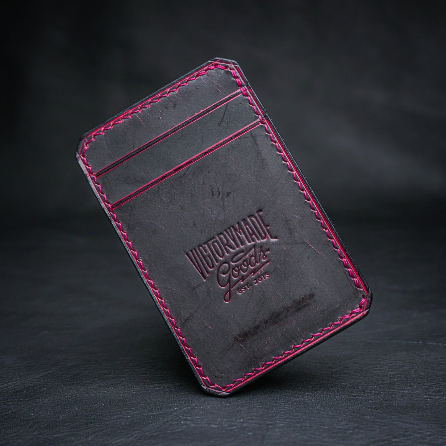 5 Pocket Vertical Cardholder - Red Ghost