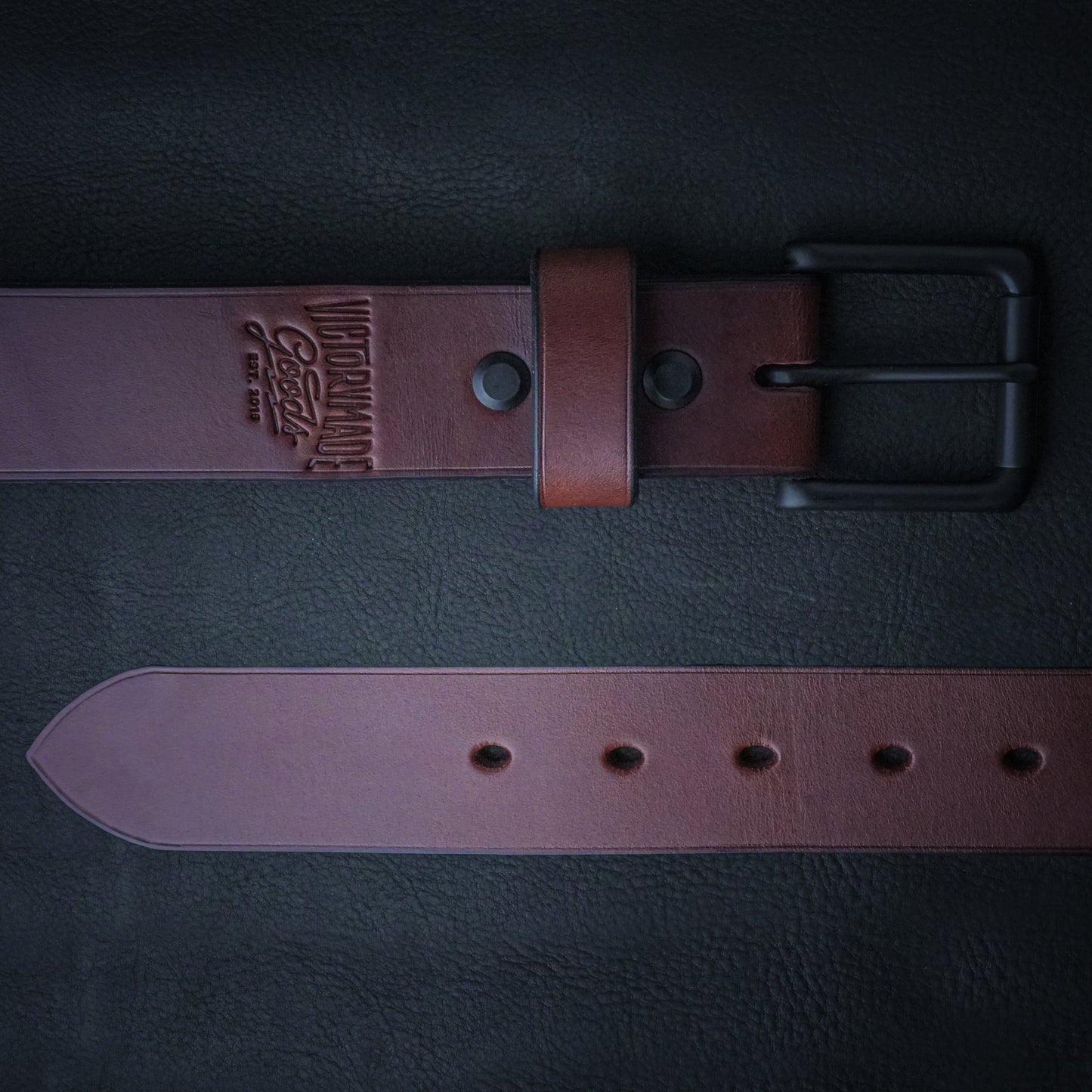 Flagship Leather Belt - Expertly Crafted Full-Grain Leather with Custom Fit & Lifetime Warranty