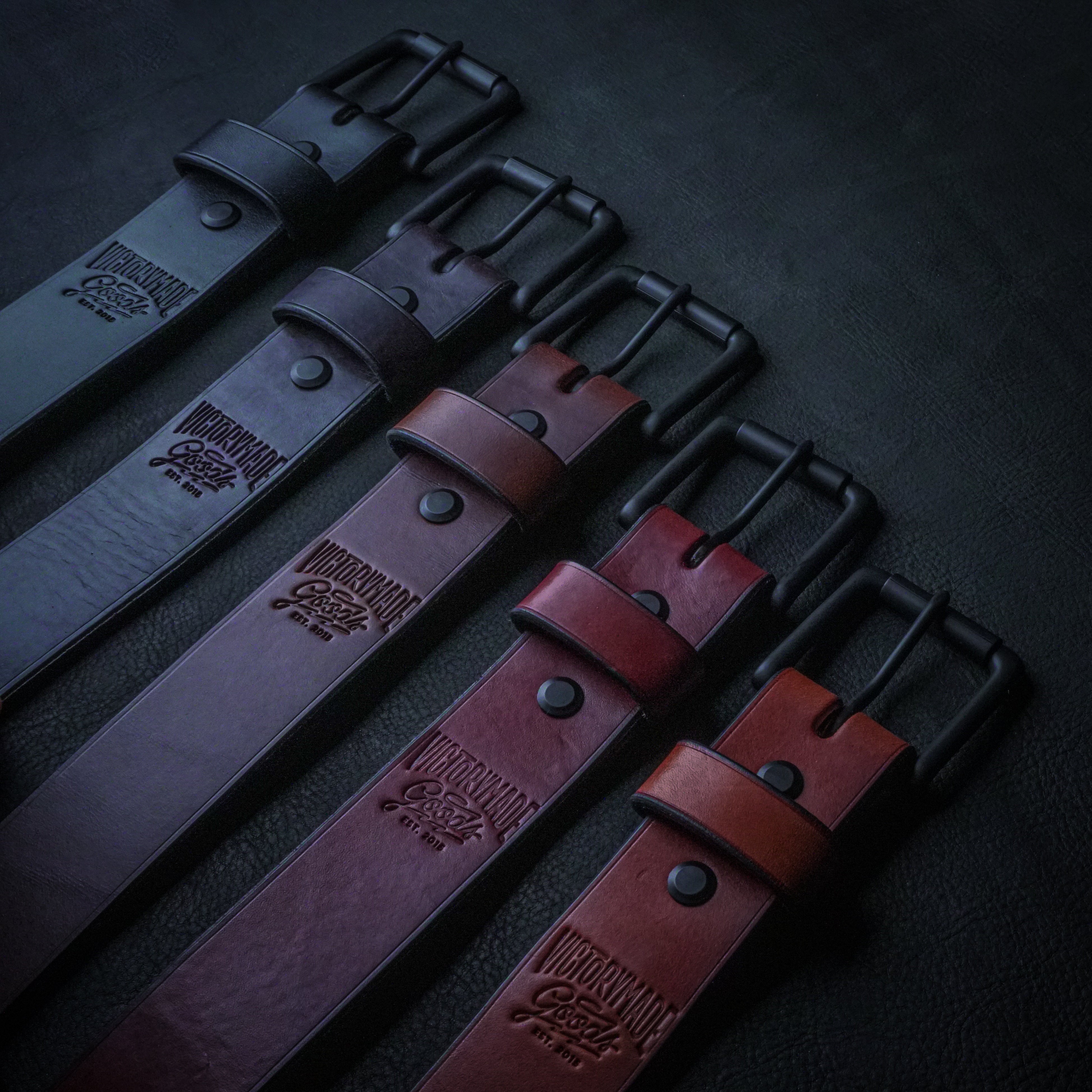 Heavy Duty Leather Belt Canada Victorymade Goods