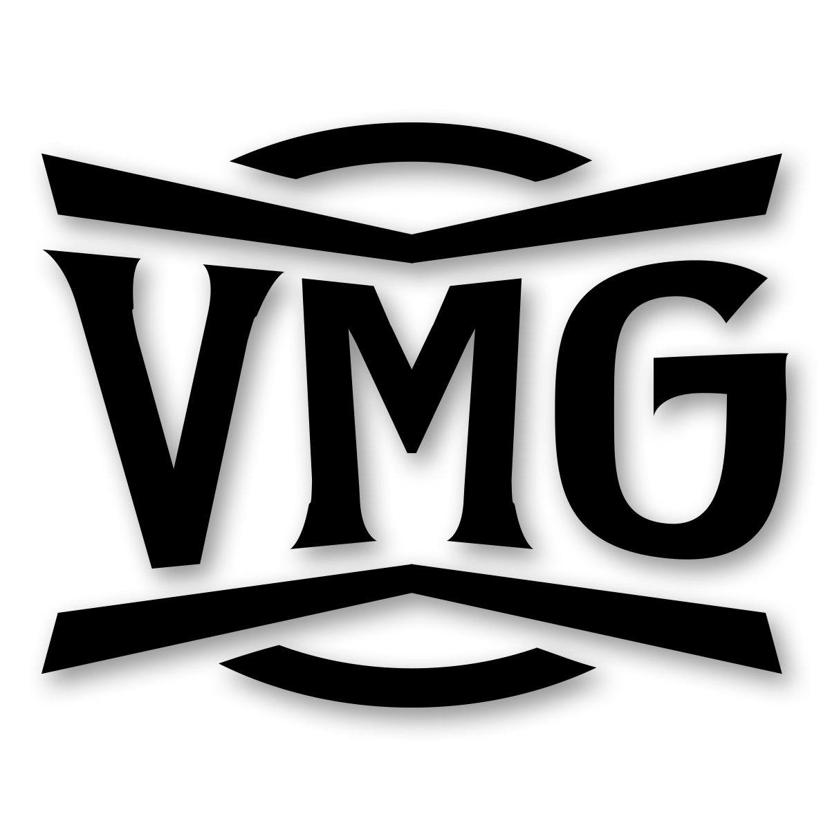 Victorymade VMG Die Cut Sticker Black