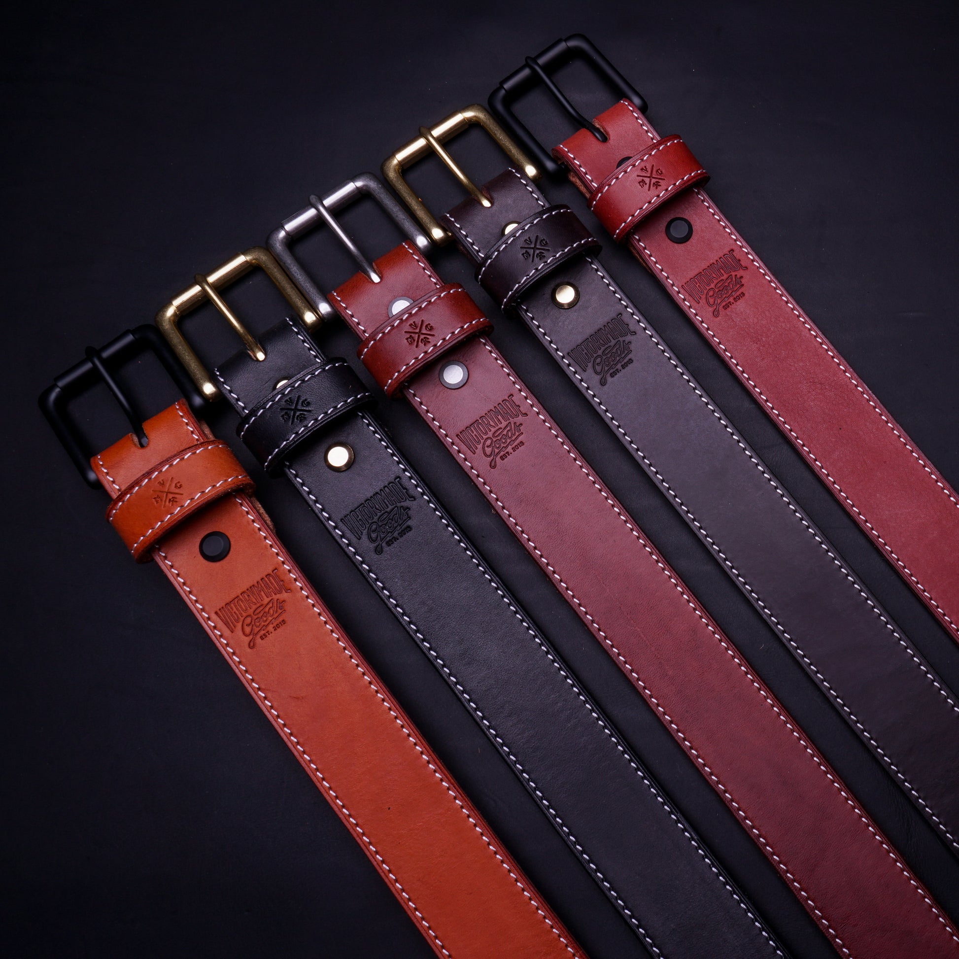 Durable Premium Elite Leather Belt Victorymade Goods
