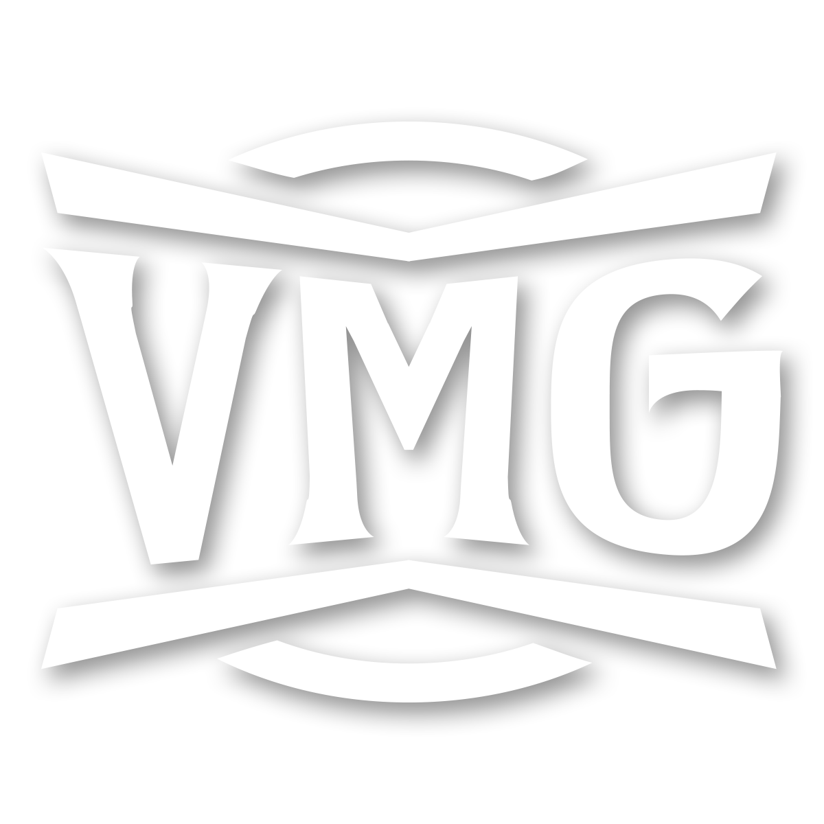 Victorymade VMG Die Cut Sticker White - Victorymade Goods