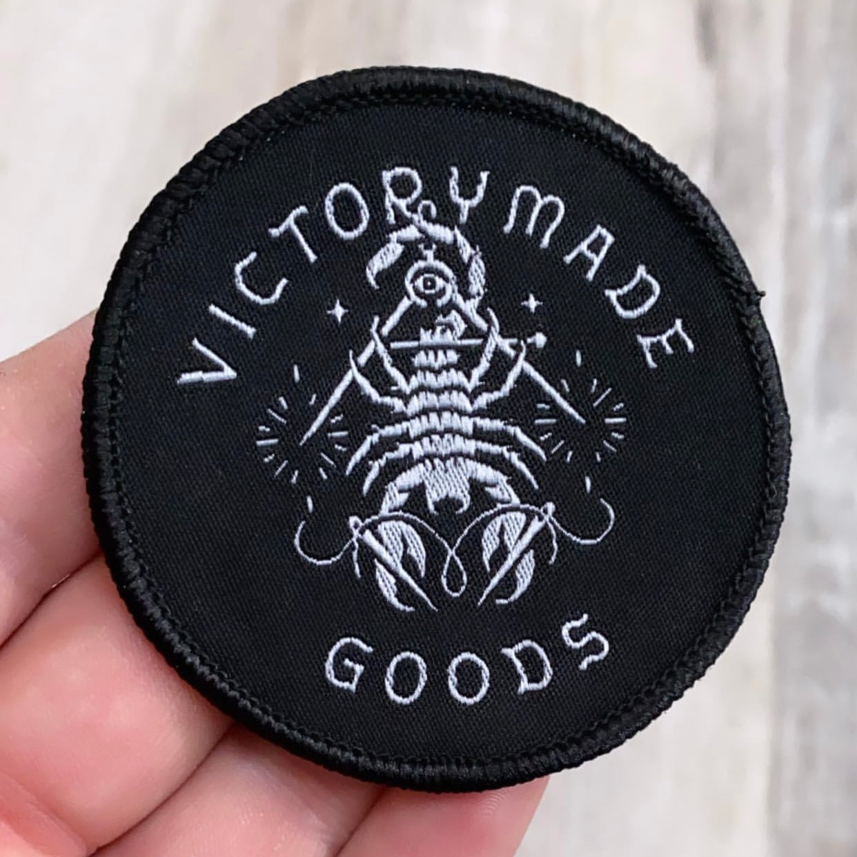 Handmade Vmg Scorpion Woven Patch - Victorymade Goods
