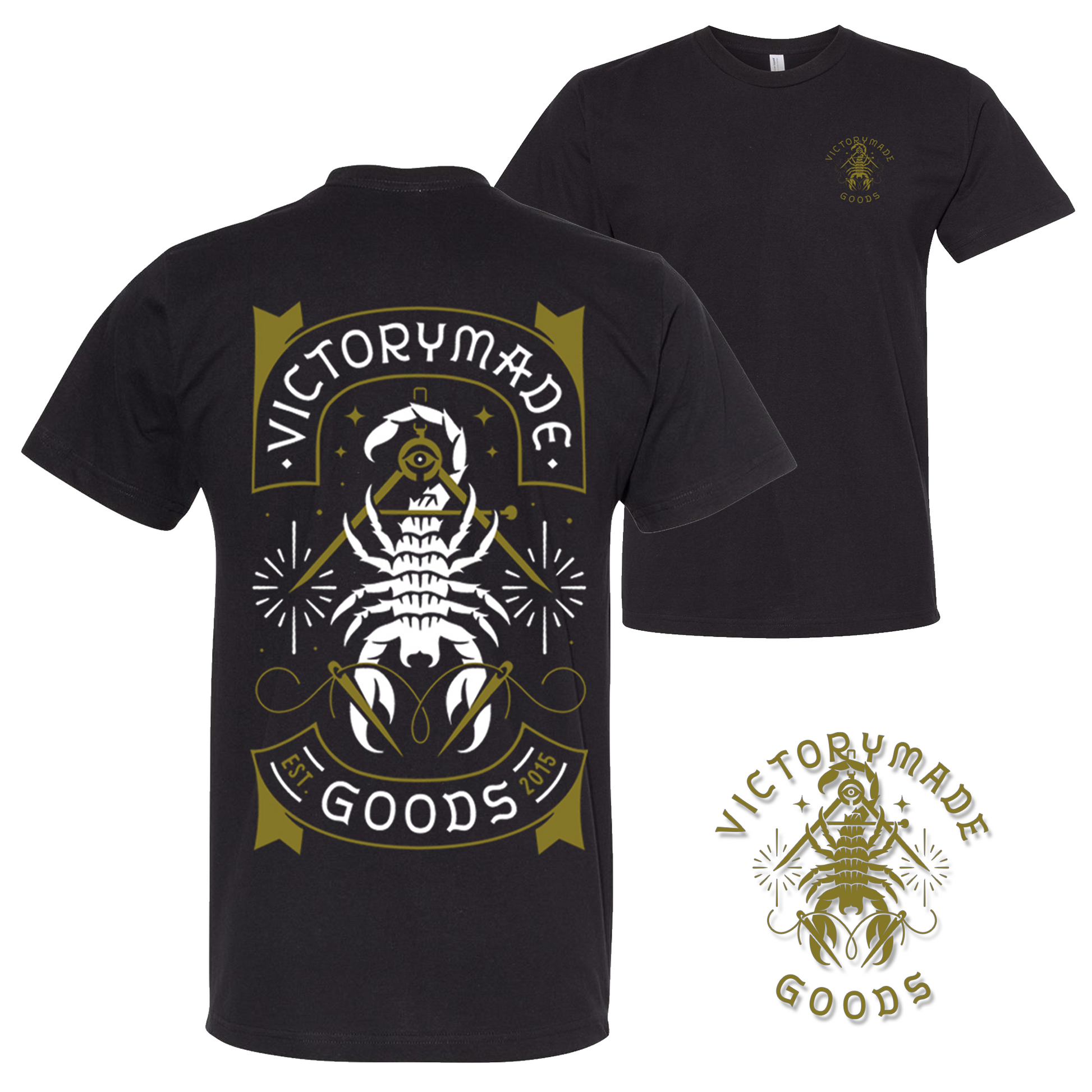Vmg - Scorpion Stitch Tee - Victorymade Goods